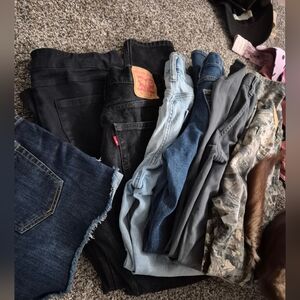 Assorted Denim Jeans Collection Lot